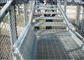 30 X 3 Bezpieczne stalowe schody ze stali ocynkowanej do ciężkich ciężarów dostawca