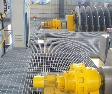 Niestandardowa krata stalowa ocynkowana ogniowo 32X5mm do użytku zewnętrznego